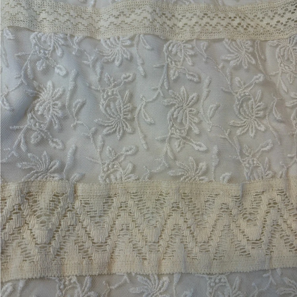 American Eagle Outfitters Cream Lace Mini Dress - Picture 2 of 7